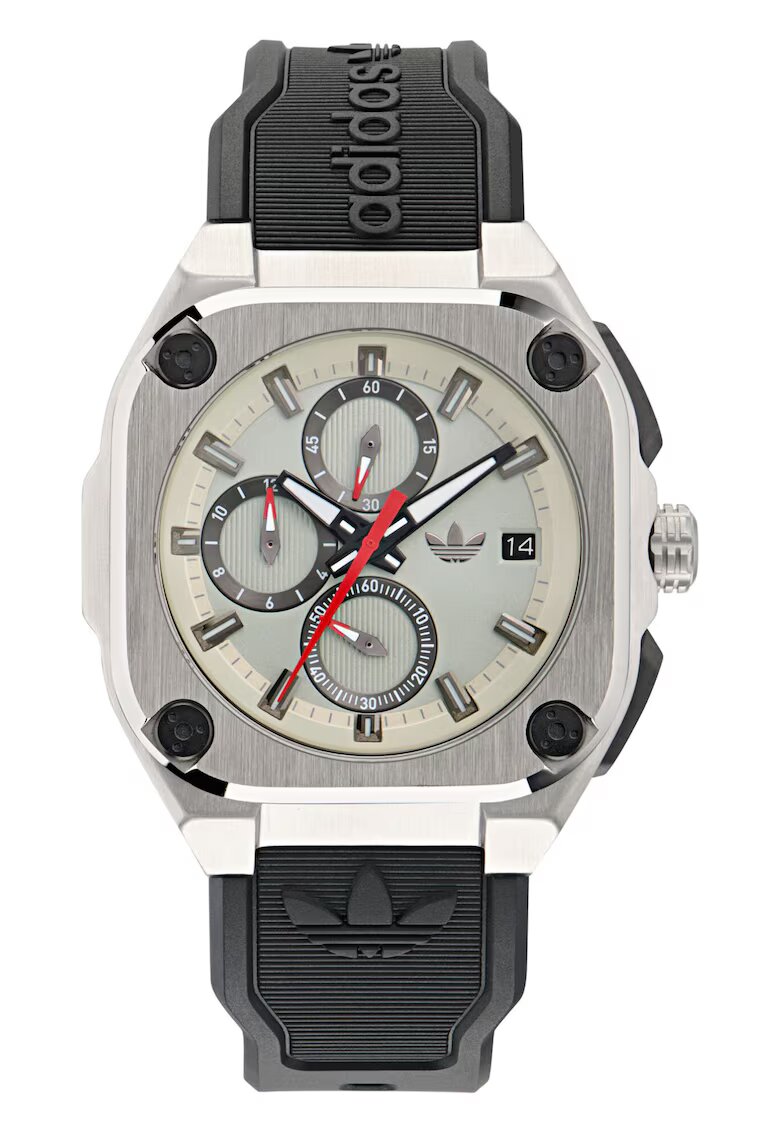 adidas Ceas City Tech Three chrono - Inox/Rasina - Rezistenta la apa 10 ATM