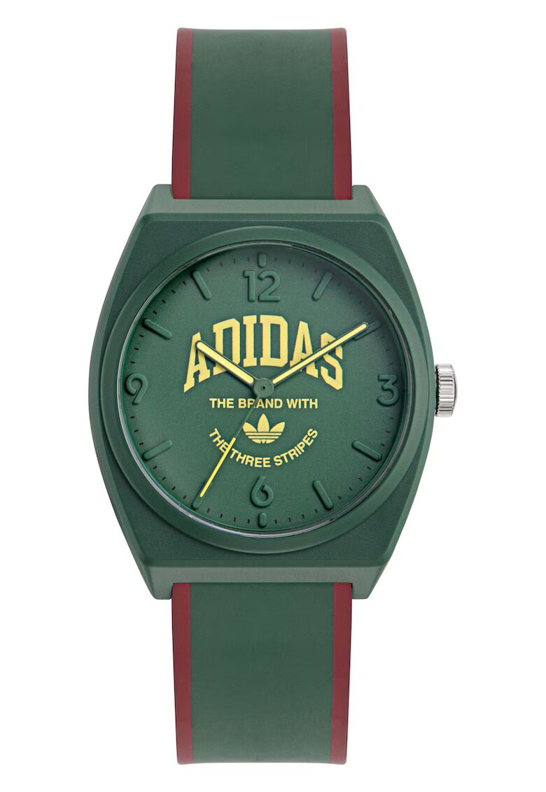 adidas Ceas de mana barbati PROJECT TWO GRFX - rezistent la apa 5 ATM - curea din rasina - mecanism quartz