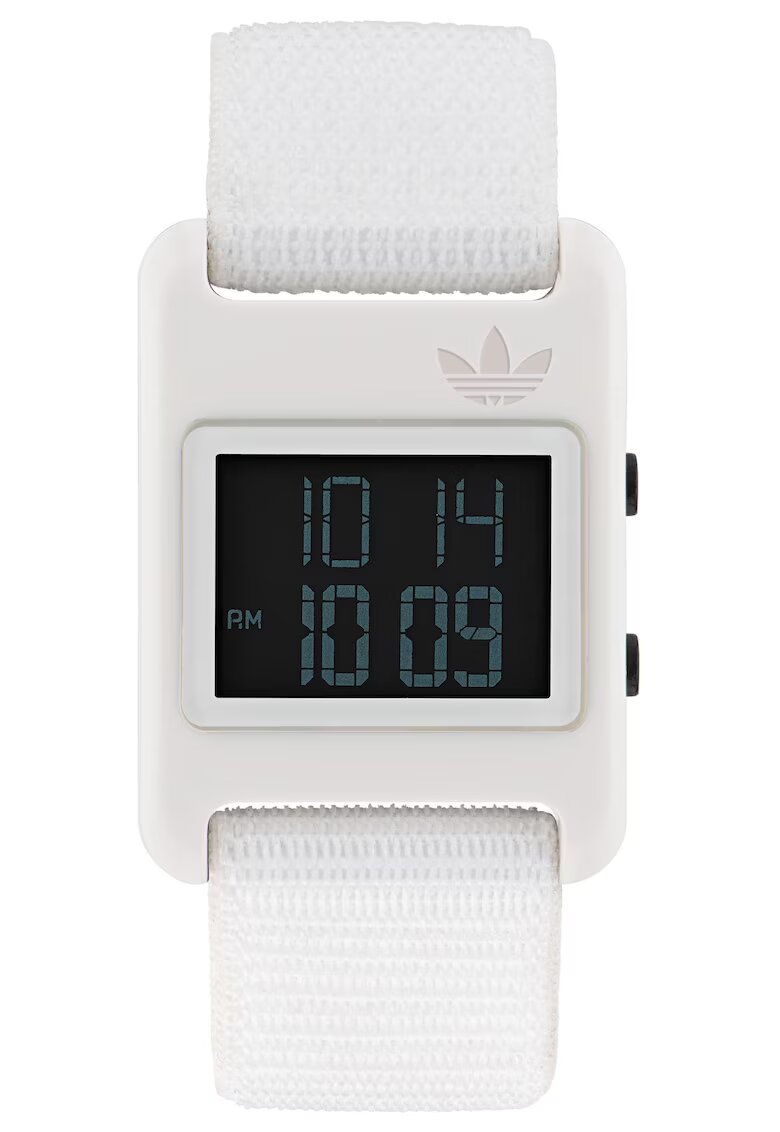 adidas Ceas sport dama - 31 mm - rasina - alb - curea sintetica