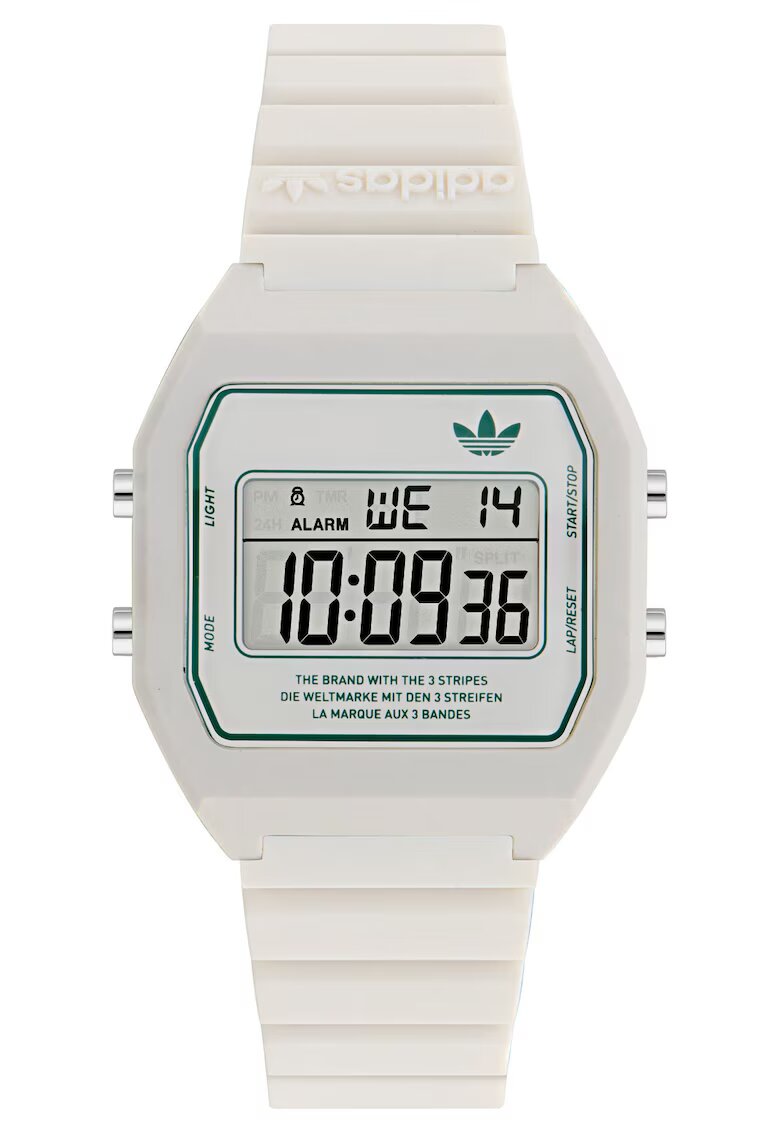 adidas Ceas unisex Digital Two - quartz - alb - rezistent la apa 5 ATM