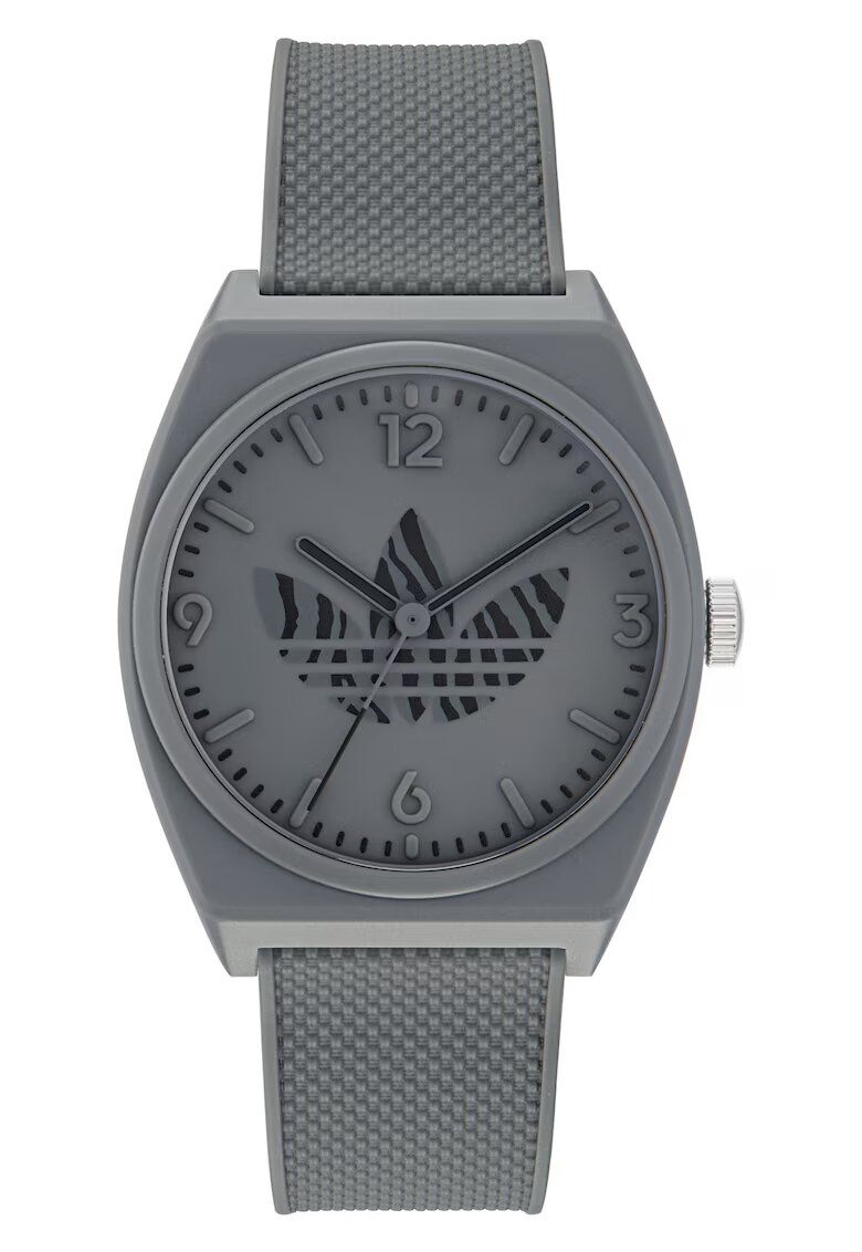 adidas Ceas unisex PROJECT TWO GRFX - mecanism Quartz - rezistent la apa 5 ATM - gri