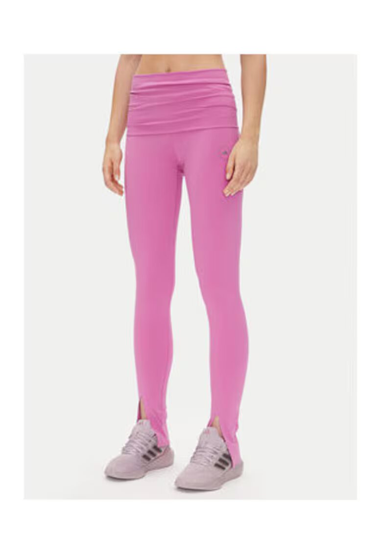 adidas Colanti cu talie inalta si drapata