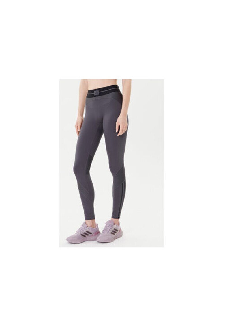 adidas Colanti de poliester cu banda logo in talie