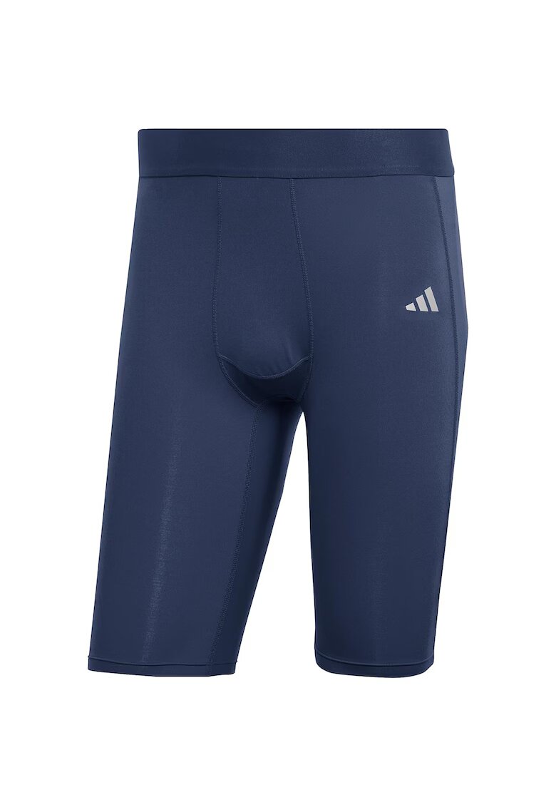 adidas Colanti scurti pentru barbati - Techfit Aeroready - Poliester - 65468 - Albastru