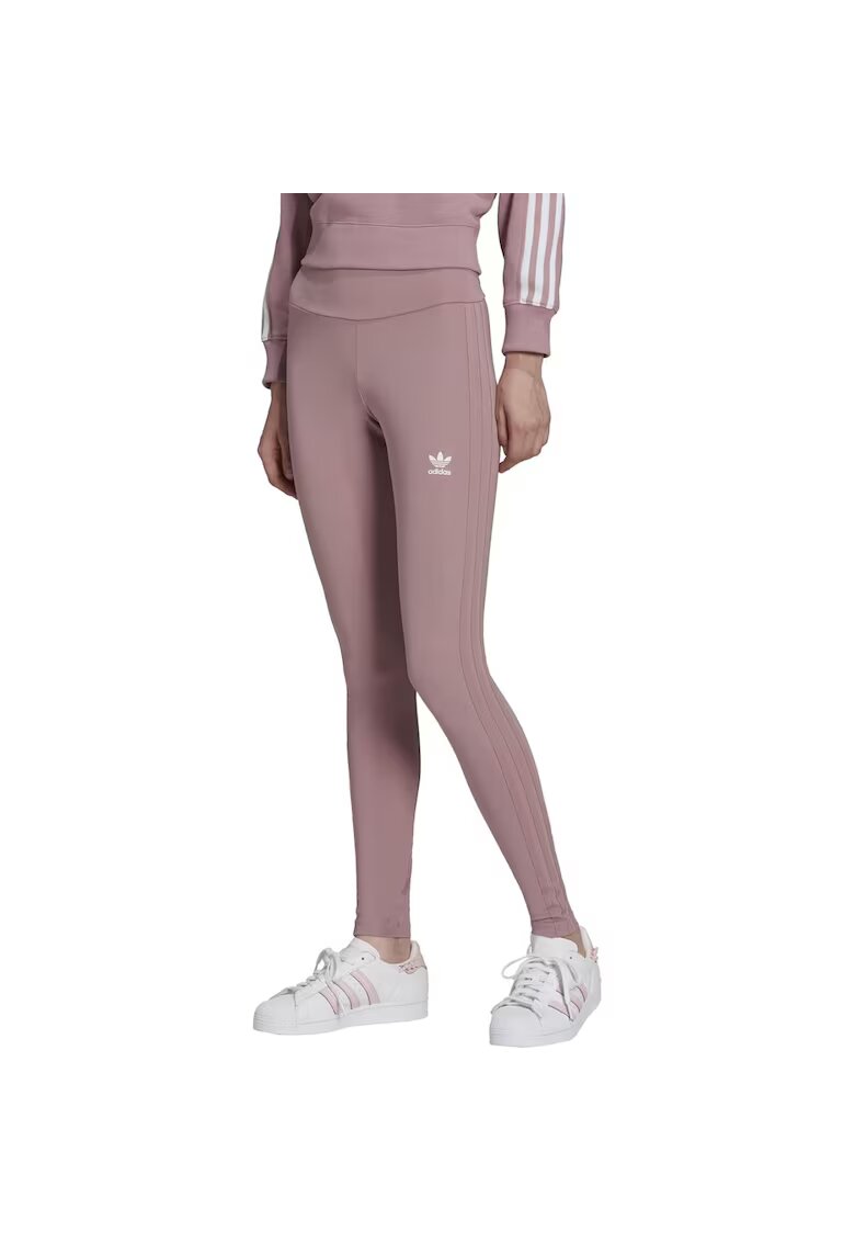 adidas Colanti sport - gri - material elastic - pentru alergare si antrenament - set nou -