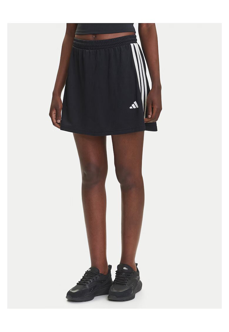 adidas Fusta de trening dama negru - cu elastic