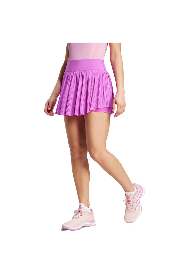 adidas Fusta femei Pleated Aeroready Skirt Pro Pink - Mov - Mov
