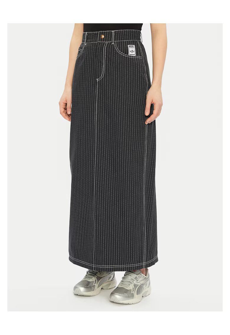 adidas Fusta maxi - gri inchis