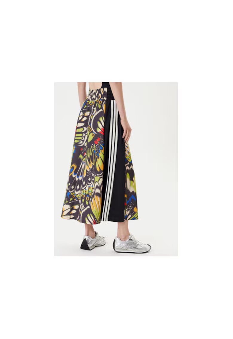 adidas Fusta midi dreapta cu talie inalta