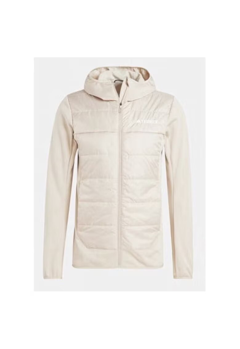 adidas Geaca barbati - 303455224 - Poliester reciclat - Bej - Bej