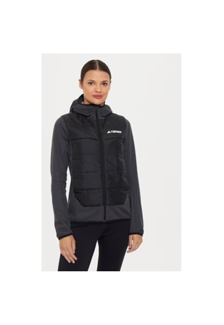 adidas Geaca dama - 304055836 - Poliester reciclat - Negru - Negru