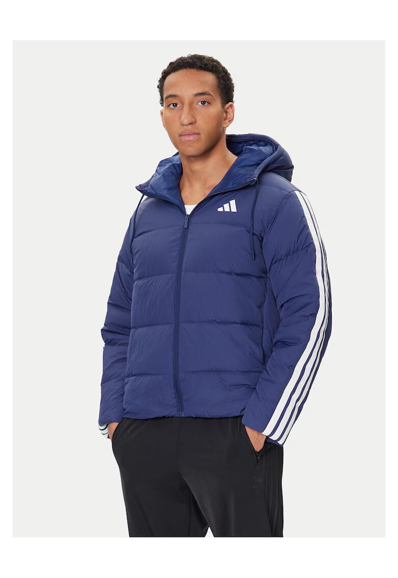 adidas Geaca de puf barbati bleumarin