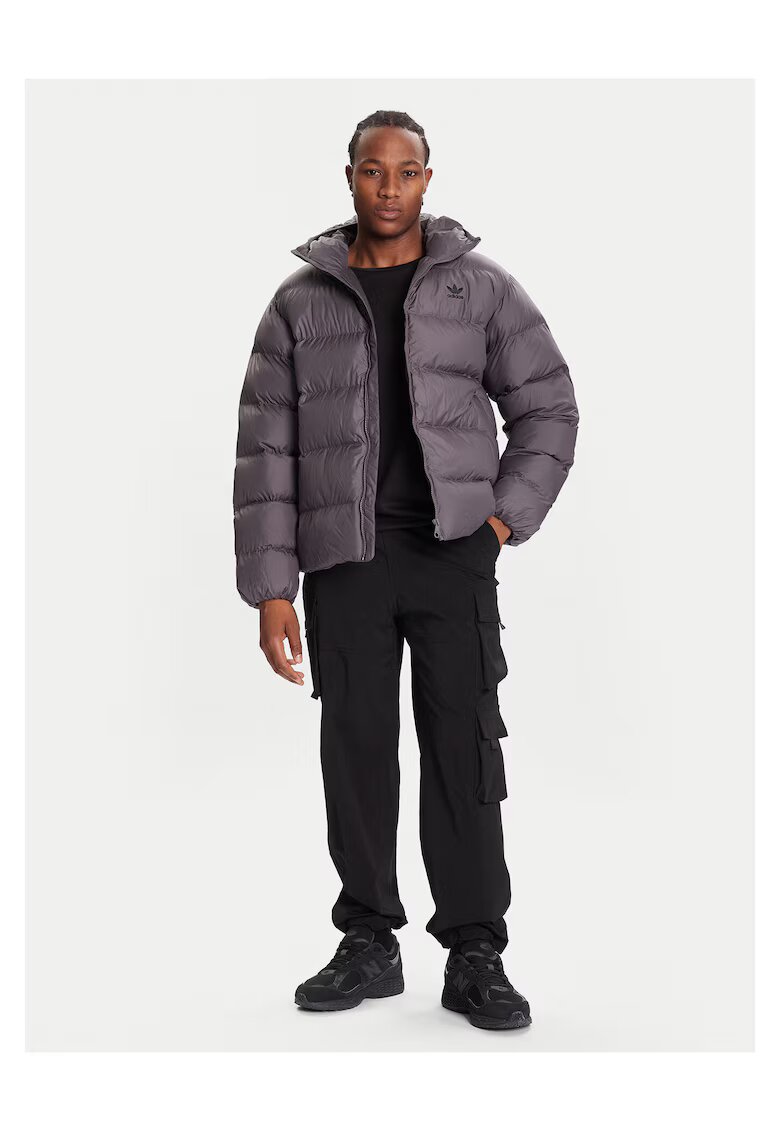 adidas Geaca de puf barbati gri