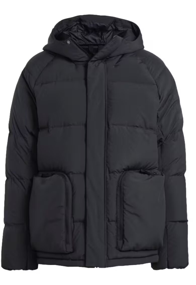 adidas Geaca matlasata cu buzunare aplicate - umplutura cu puf si maneci raglan -