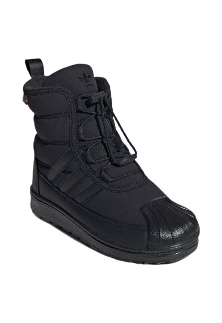 adidas Ghete baieti Sintetic - Negru - Negru