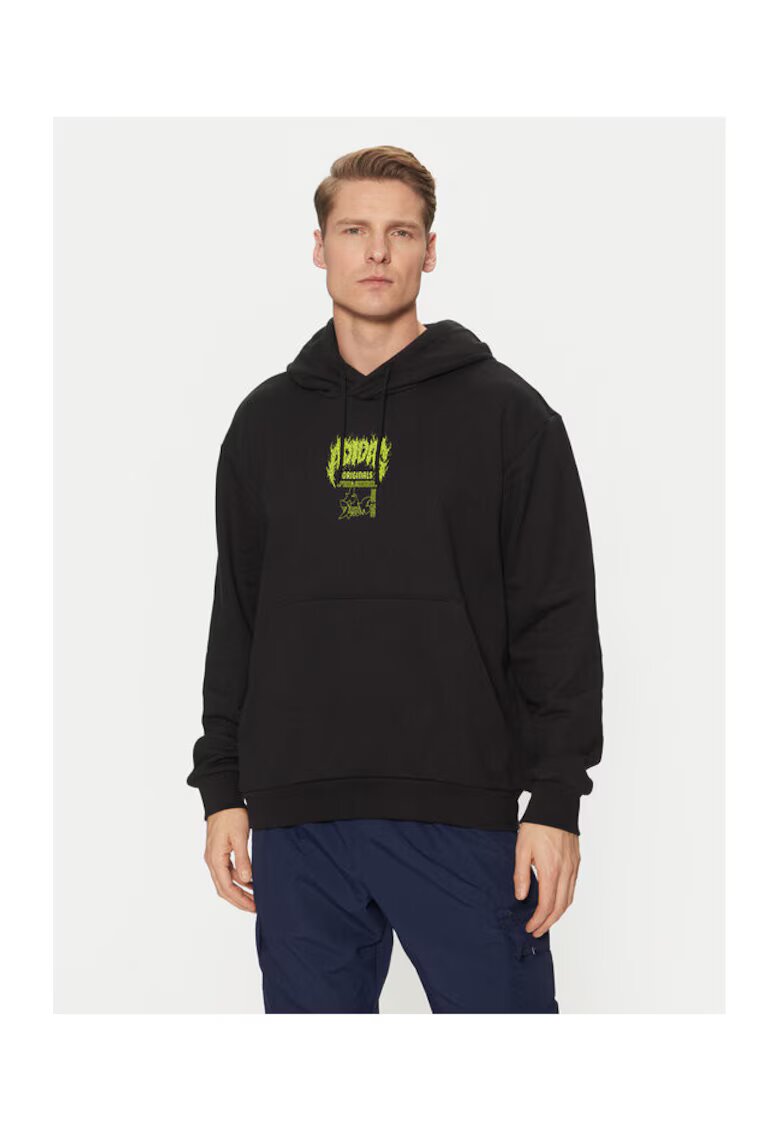 adidas Hanorac barbati negru 5