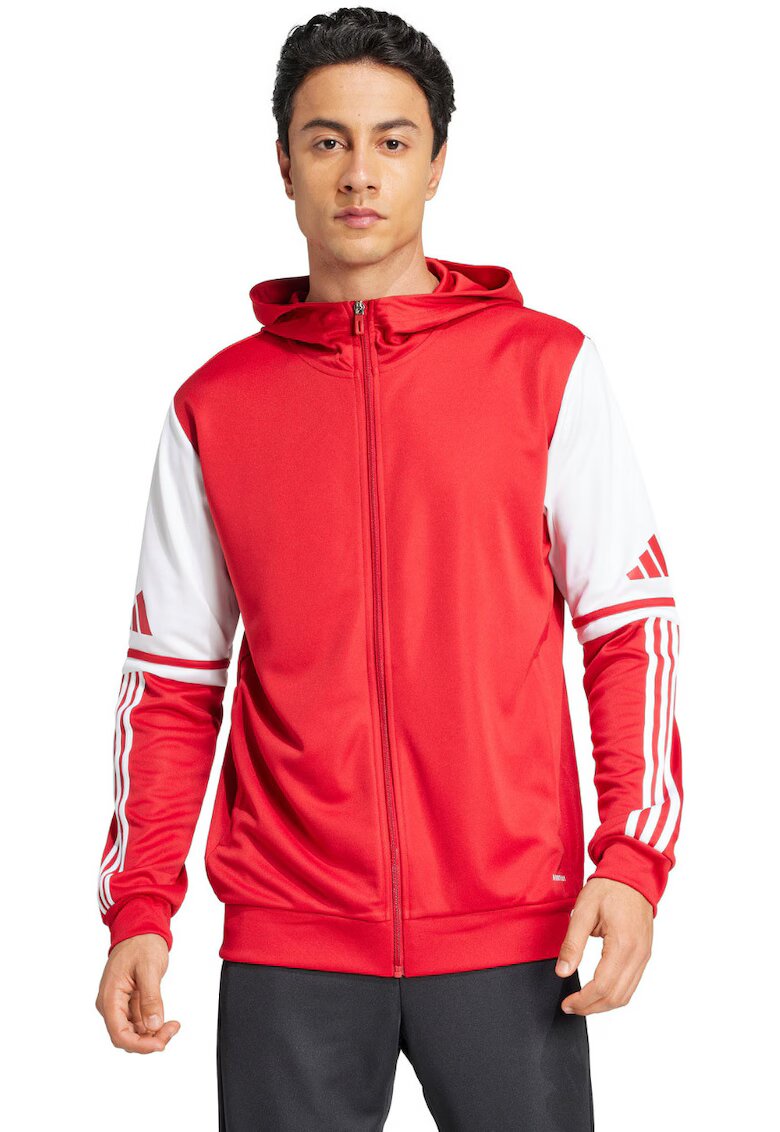 adidas Hanorac barbati poliester - rosu