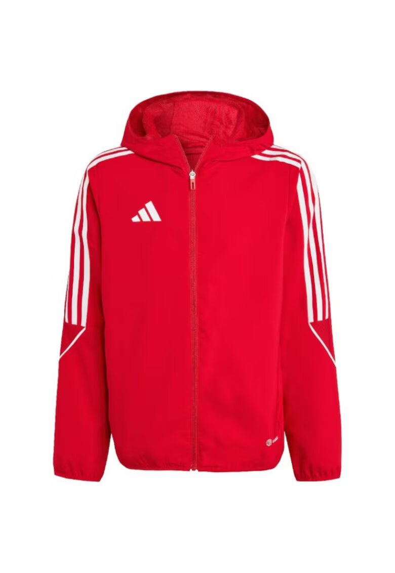 adidas Hanorac copii - Poliester - Rosu