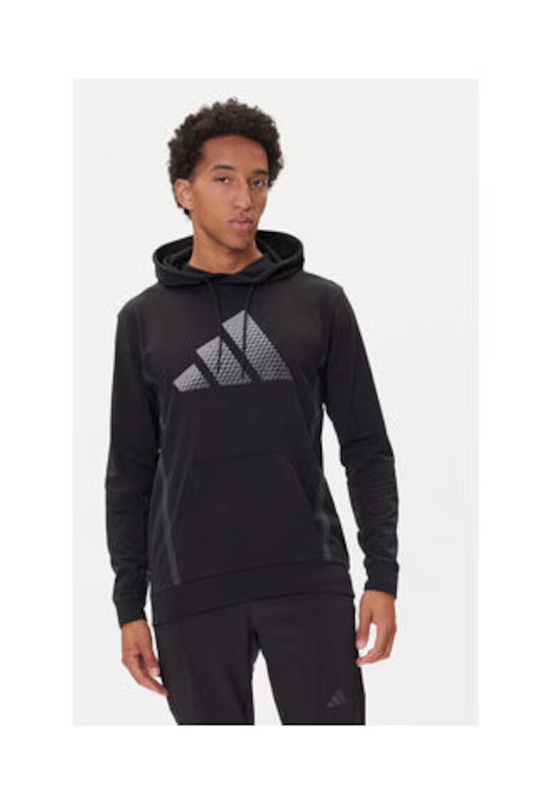 adidas Hanorac din bumbac - cu buzunar kangaroo
