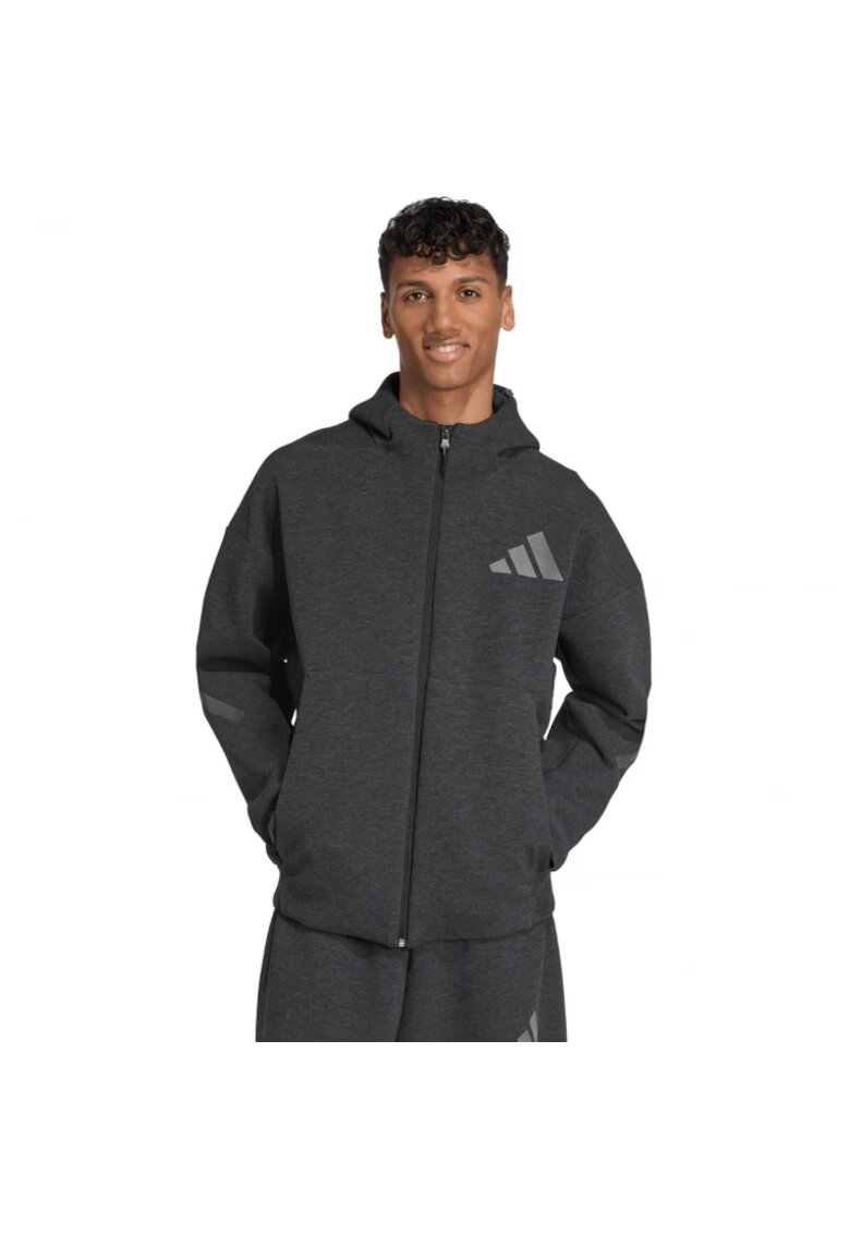 adidas Hanorac sport barbati Z.n.e. Pr Fz - negru - material de calitate -