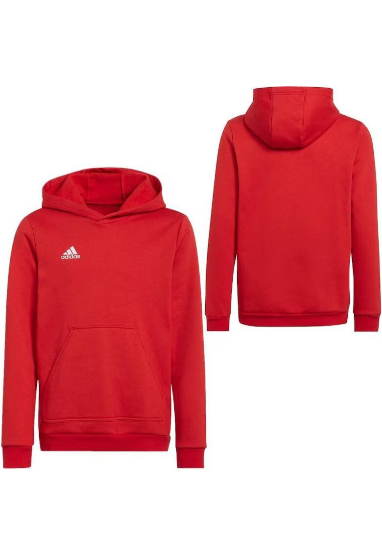 adidas Hanorac sport copii - Bumbac - Rosu - 140cm