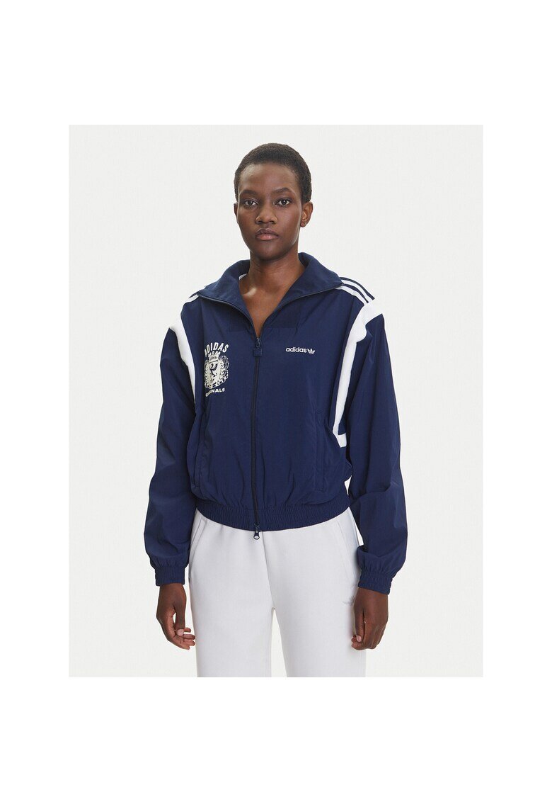 adidas Hanorac sport dama bleumarin -