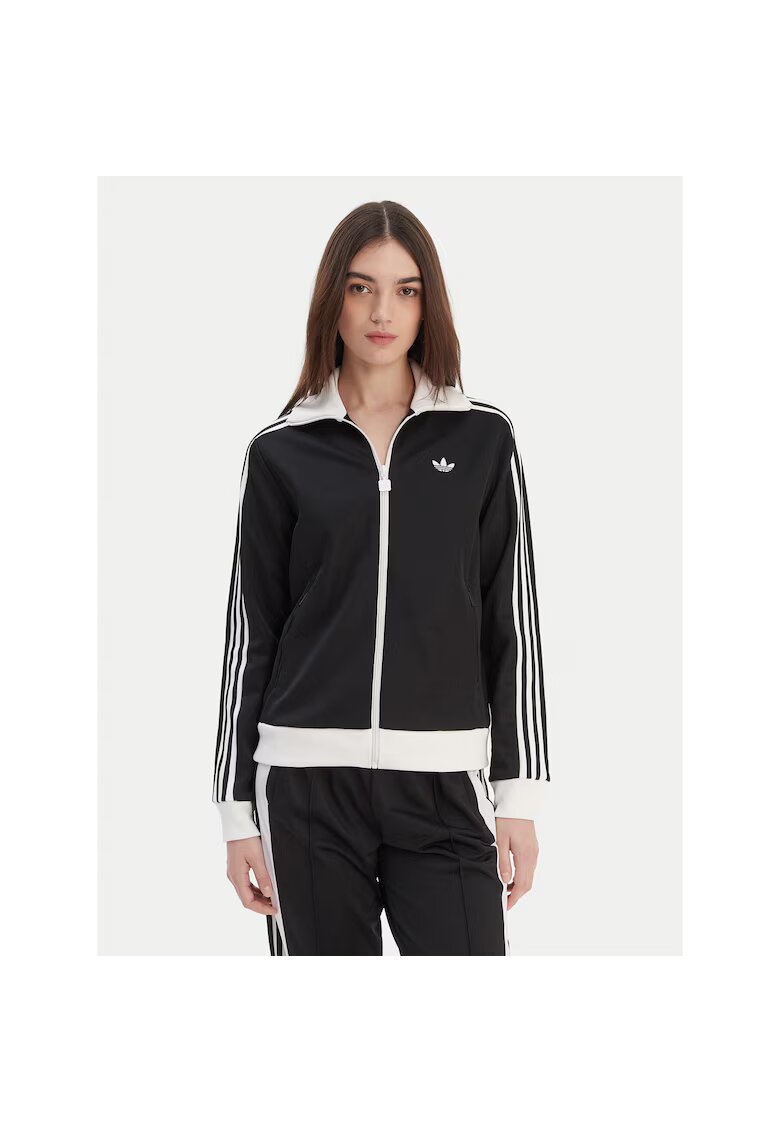 adidas Hanorac sport dama - negru/alb