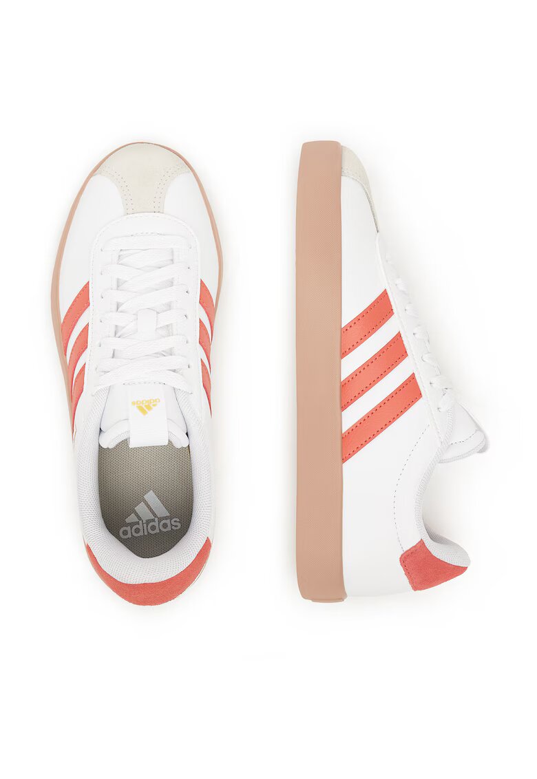 adidas i - VL COURT 3.0 - alb - piele ecologica