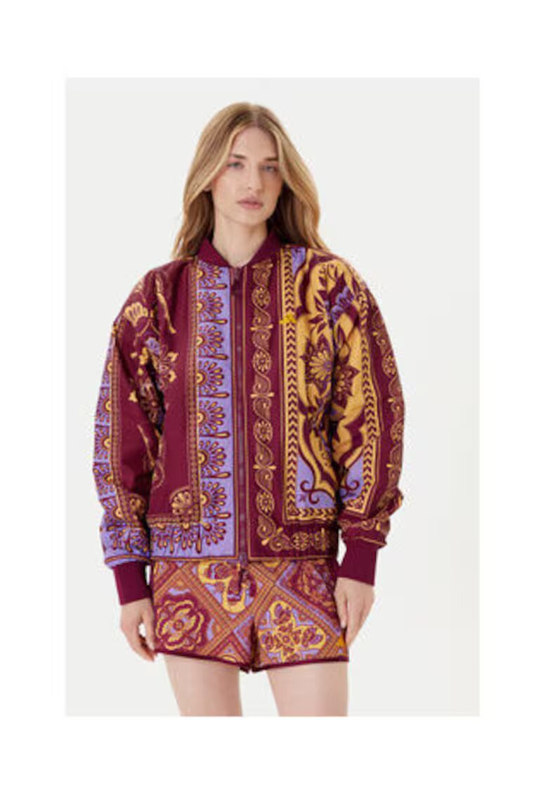 adidas Jacheta bomber cu maneci caute