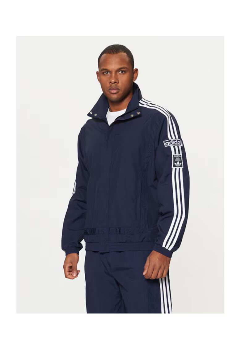 adidas Jacheta de tranzitie barbati bleumarin - material usor -