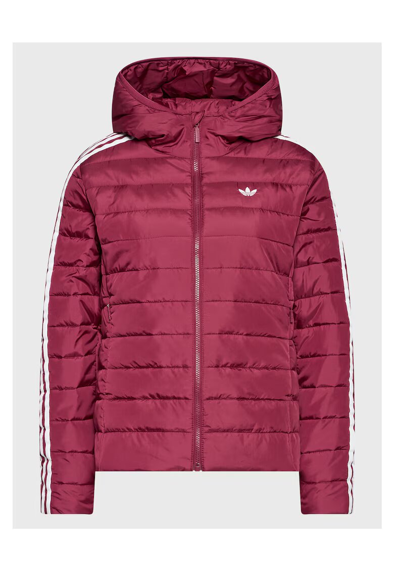 adidas Jacheta de tranzitie pentru femei rosu
