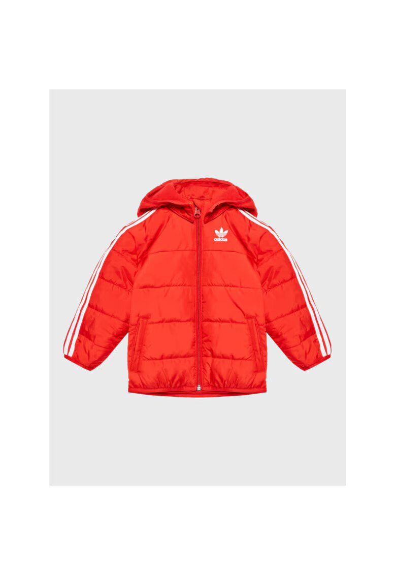adidas Jacheta de tranzitie unisex copii rosu
