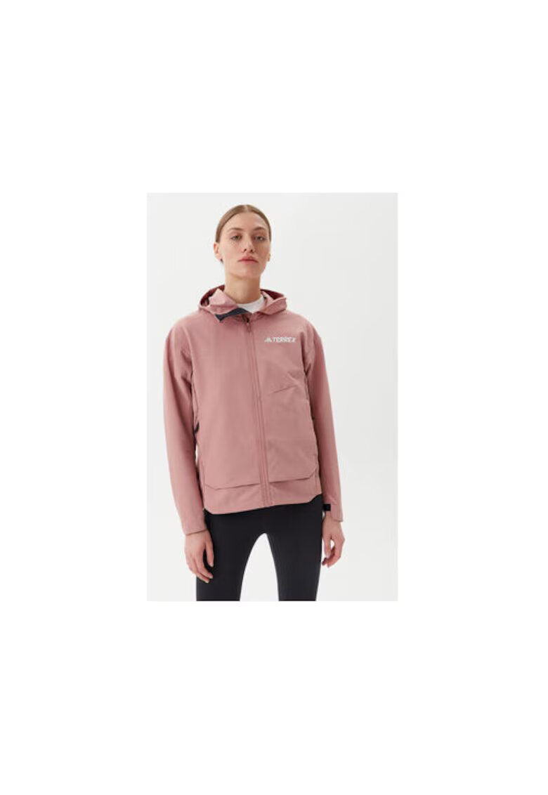 adidas Jacheta Softshell trekking cu detaliu logo