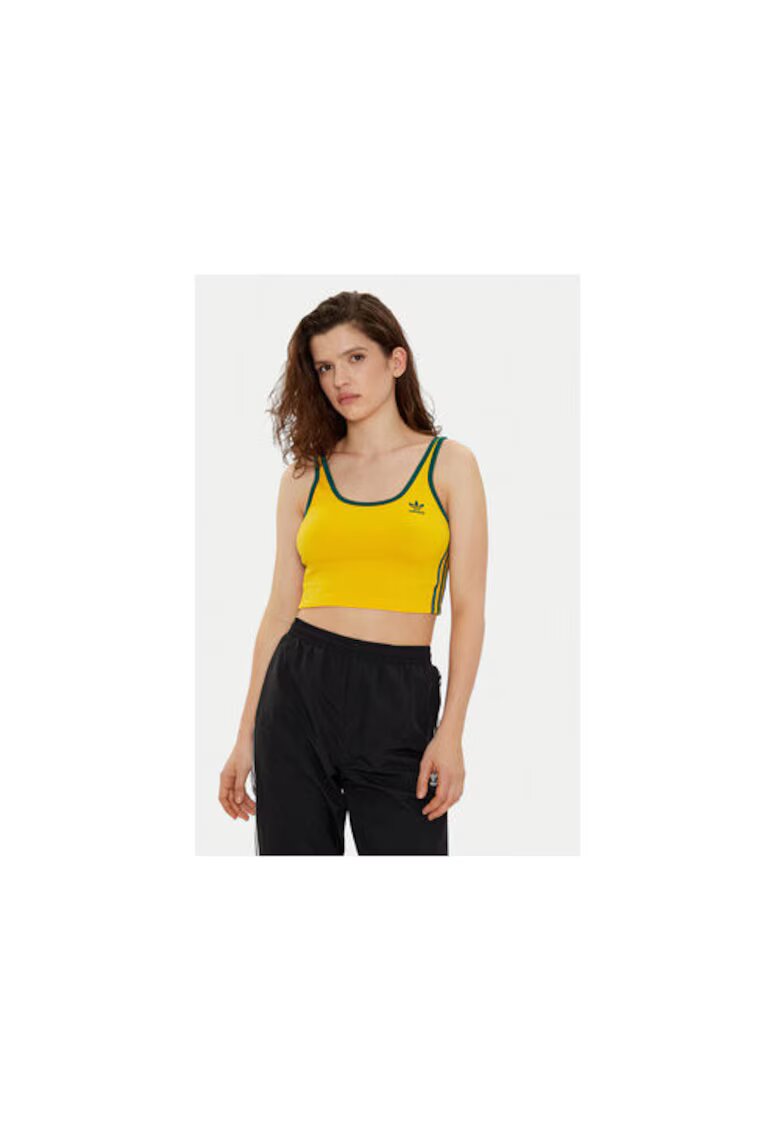 adidas Maieu crop cu detaliu logo