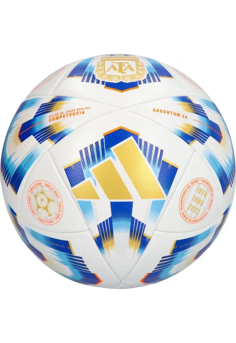 adidas Minge fotbal Argentina 24 Competition - alb/albastru -