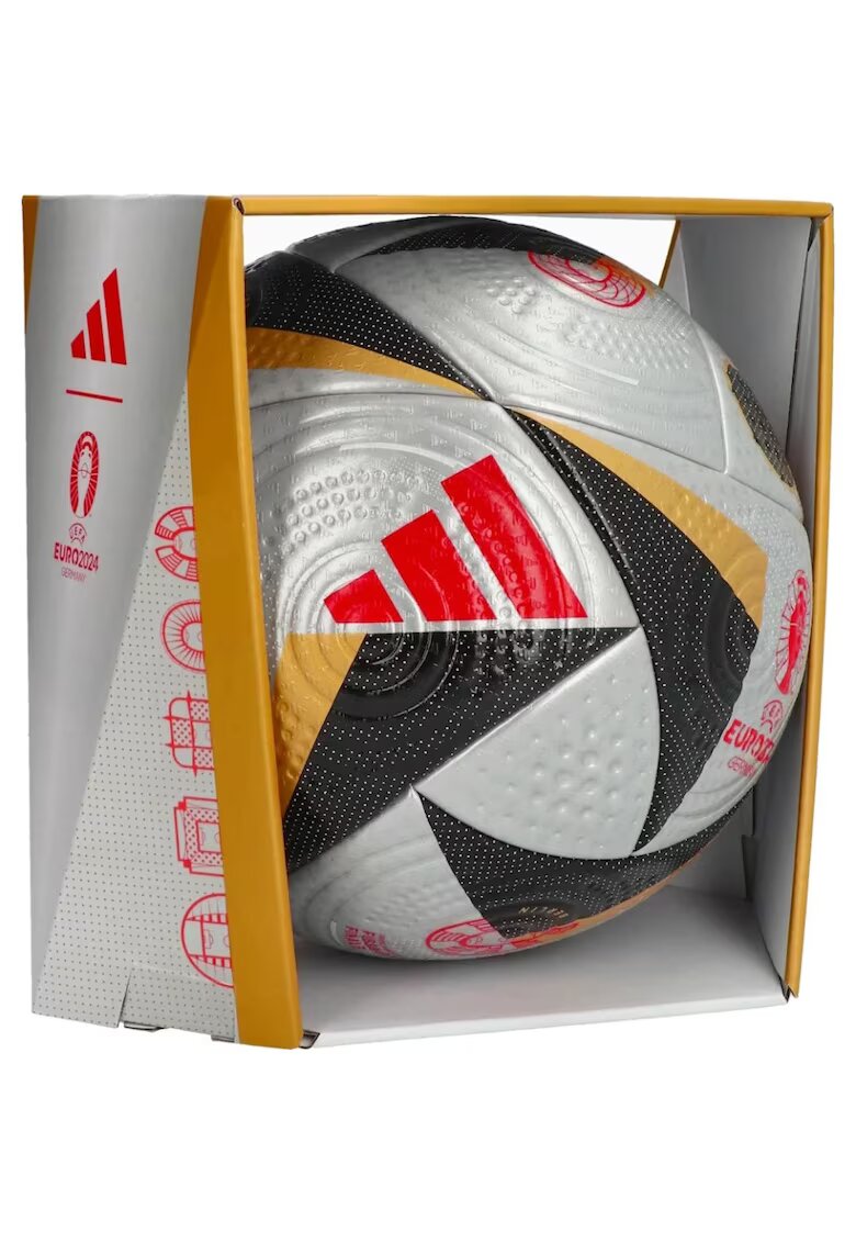 adidas Minge fotbal Euro24 Finale Pro - oficiala de joc - Argintiu