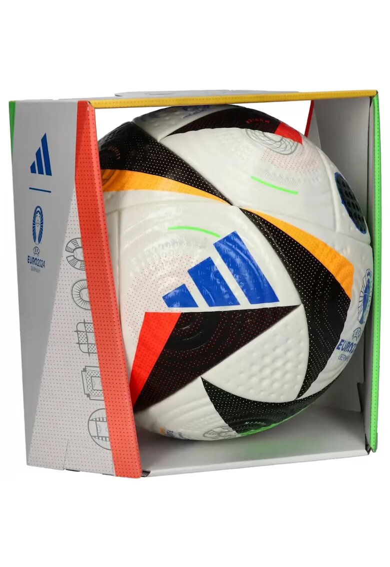 adidas Minge fotbal Euro24 Pro - oficiala de joc - alb -
