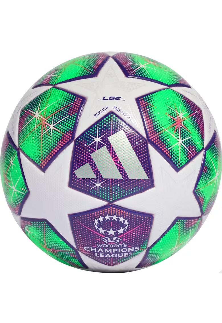 adidas Minge fotbal Finale 25/26 UWCL League - verde/mov/alb -