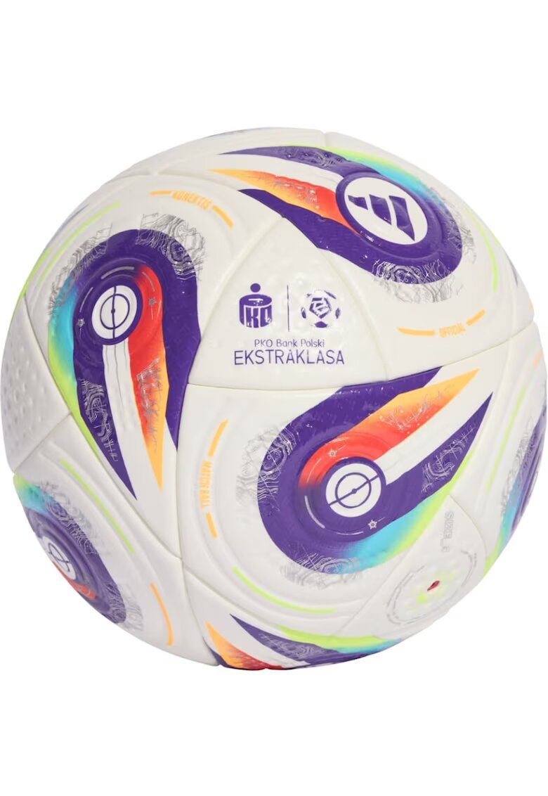 adidas Minge fotbal Konektis Ekstraklasa Pro - oficiala de joc - alb -