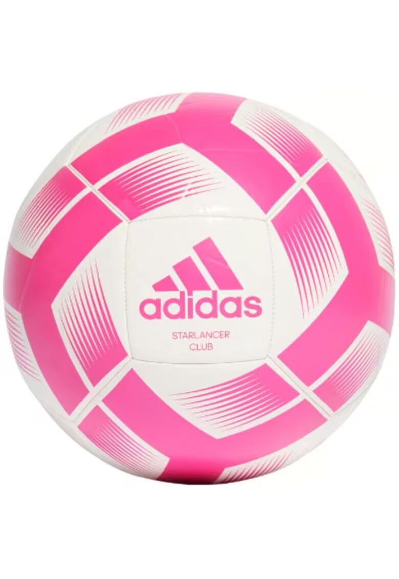 adidas Minge fotbal Starlancer Club - Marime 5 - Material sintetic - Roz/Alb