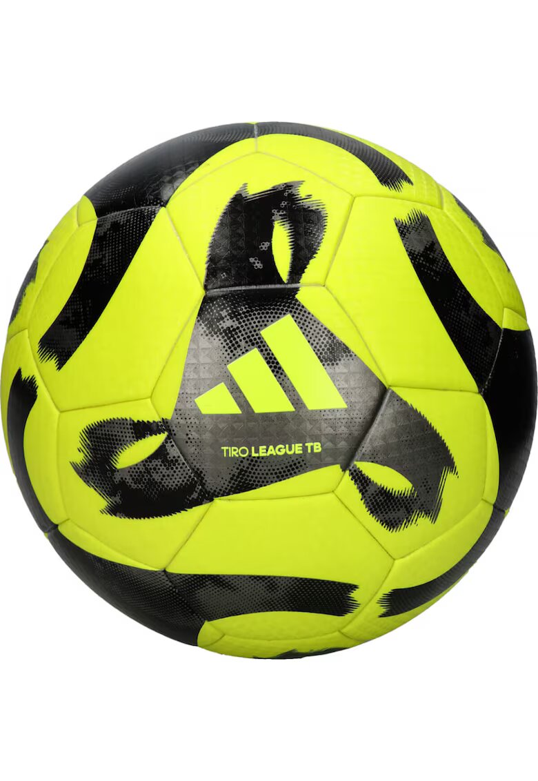 adidas Minge fotbal Tiro League TB 23 - verde neon/argintiu - Negru/Galben neon