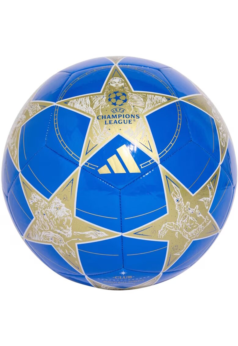 adidas Minge fotbal UCL 25/26 Club - albastru/auriu -