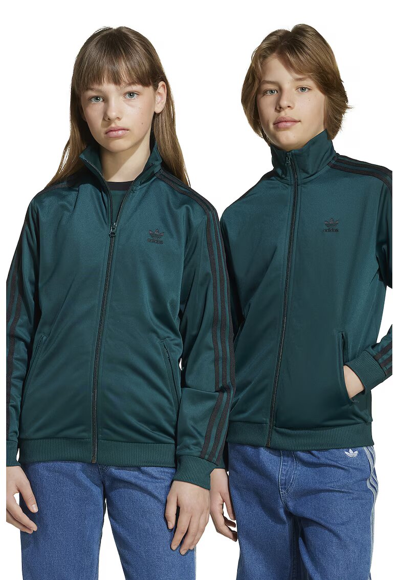 adidas Originals Bluza de trening lejera Adicolor Firebird - Verde persan