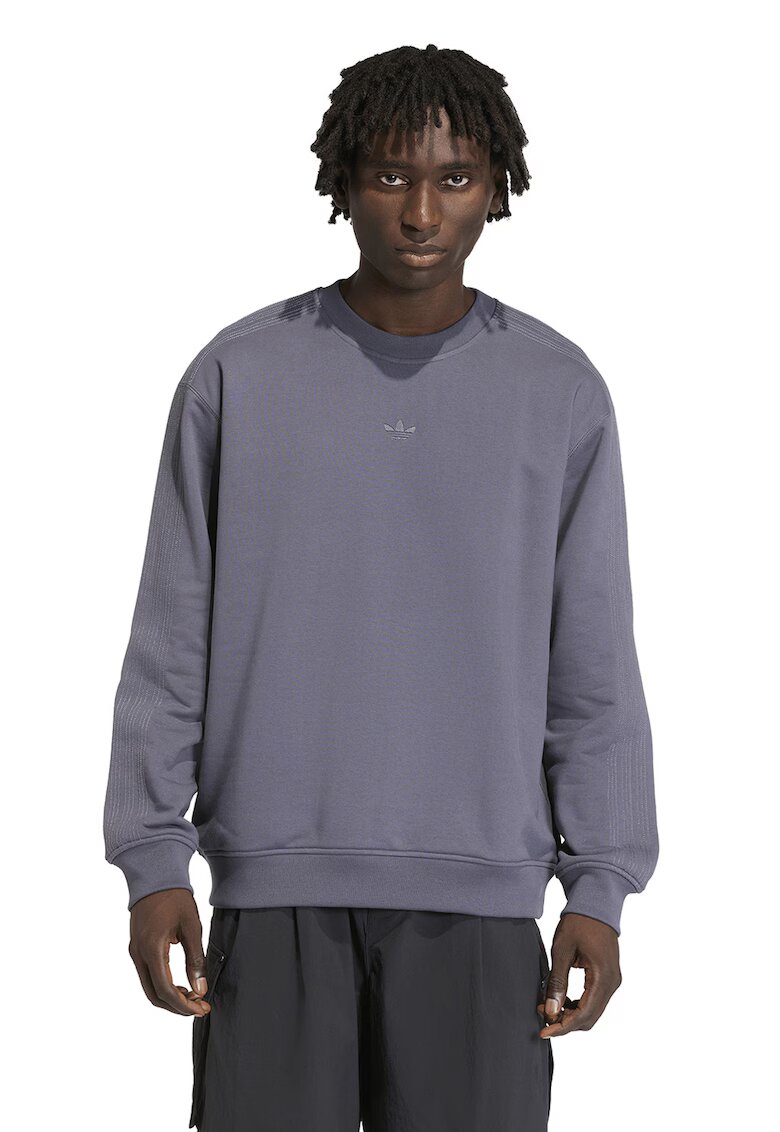 adidas Originals Bluza de trening lejera cu logo Essentials - Albastru prafuit