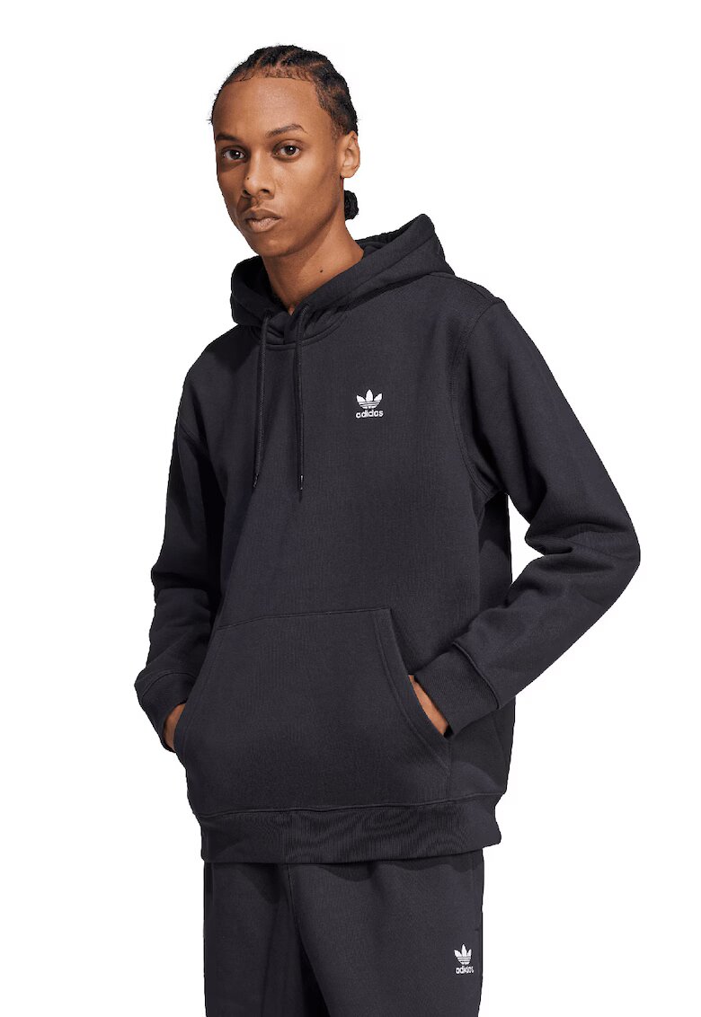 adidas Originals Hanorac lejer cu maneci cazute - Negru stins