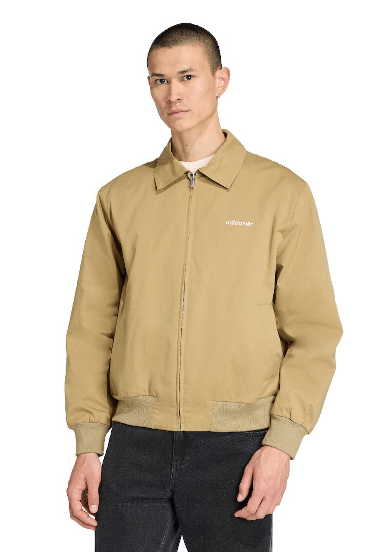 adidas Originals Jacheta cu buzunare laterale - Maro camel