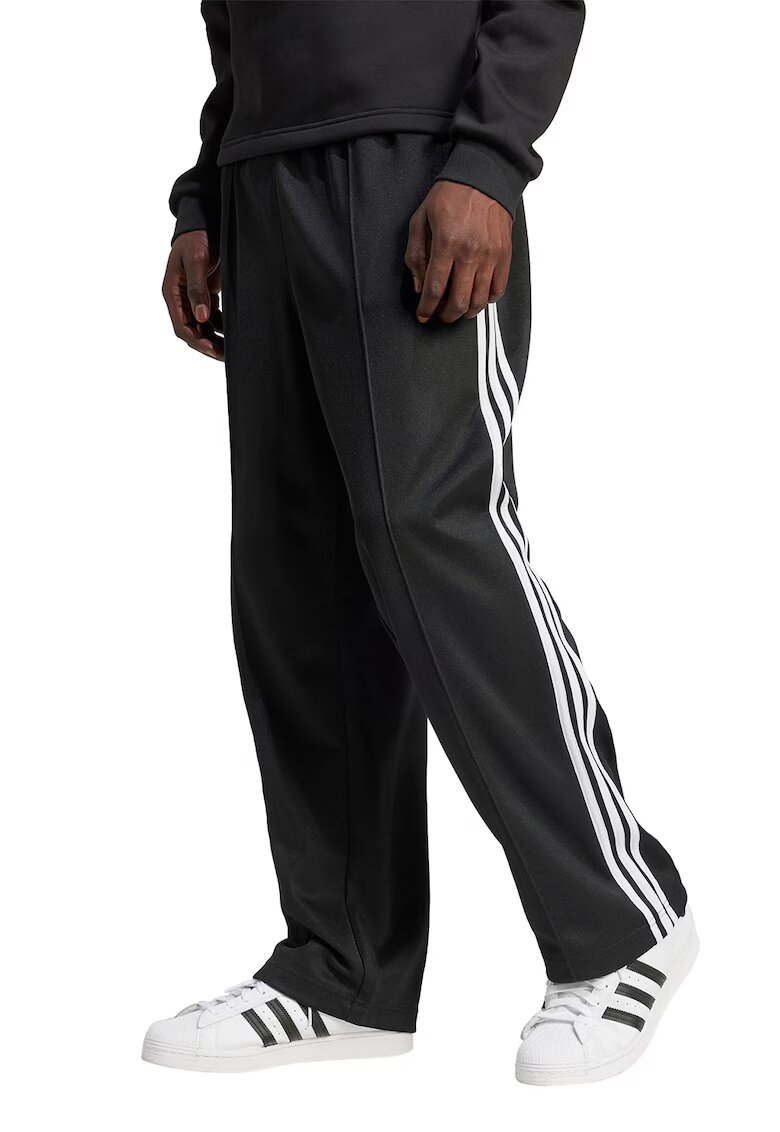 adidas Originals Pantaloni de trening Adicolor Firebird - Alb/Negru