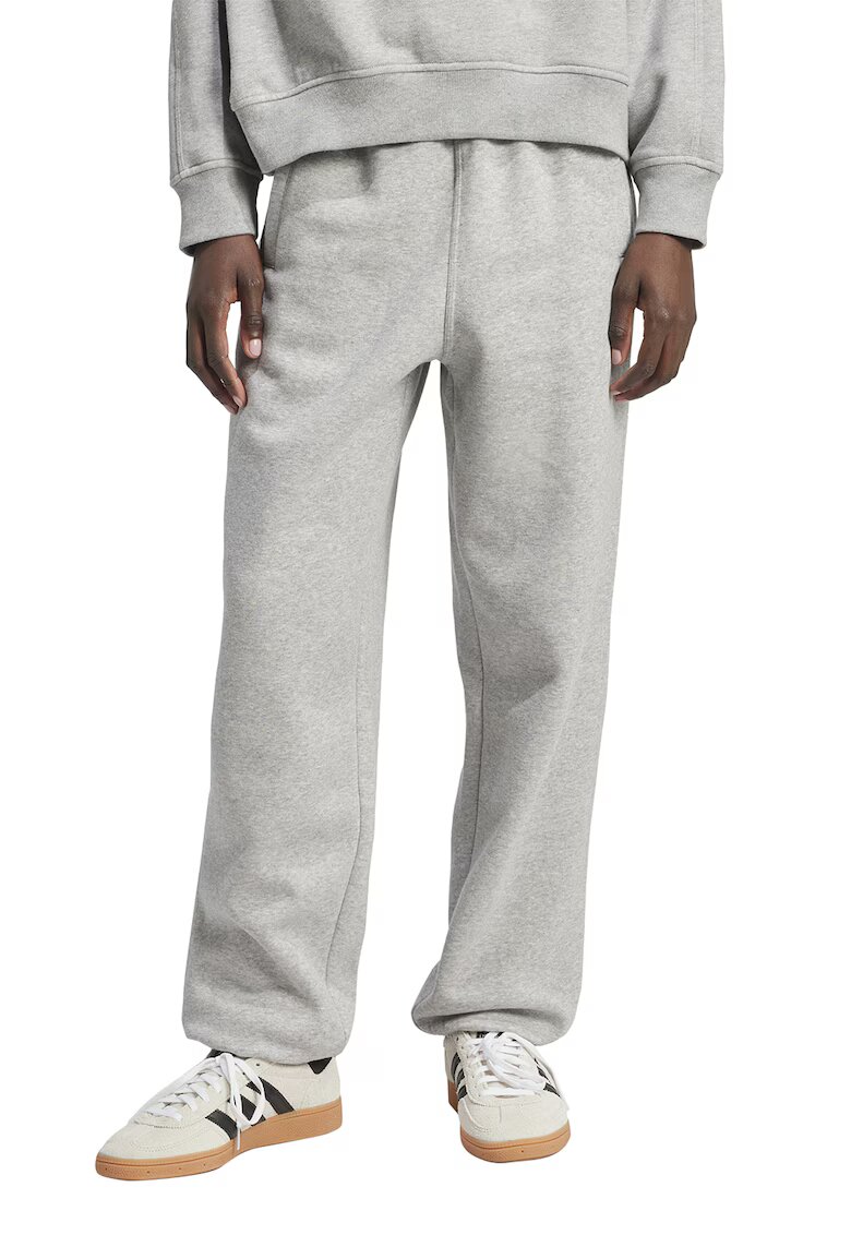 adidas Originals Pantaloni de trening cu buzunare oblice - Gri deschis