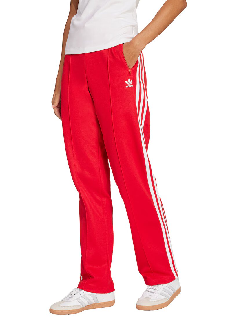 adidas Originals Pantaloni de trening regular fit Classic - Rosu/Alb