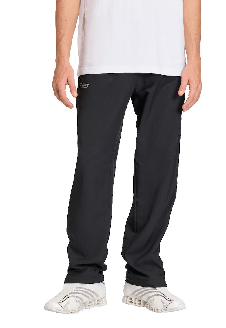 adidas Originals Pantaloni lejeri de trneing cu talie medie F50 - Negru